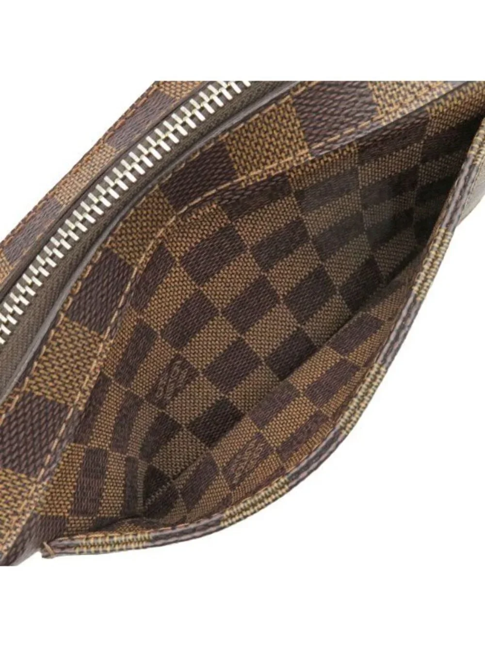Louis Vuitton Belt Bag Damier Geronimos Canvas Ebene Gold